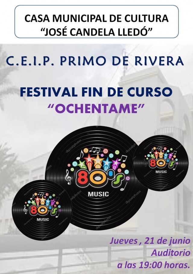 FESTIVAL FIN DE CURSO DEL COLEGIO PRIMO DE RIVERA.