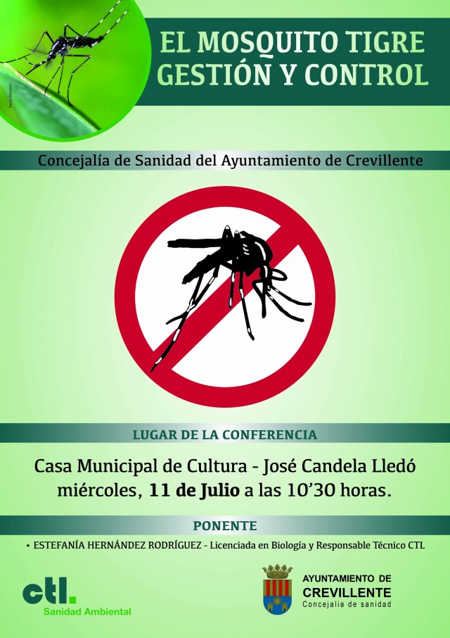 CAMPAÑA INFORMATIVA PREVENCIÓN PARA EL MOSQUITO TIGRE.