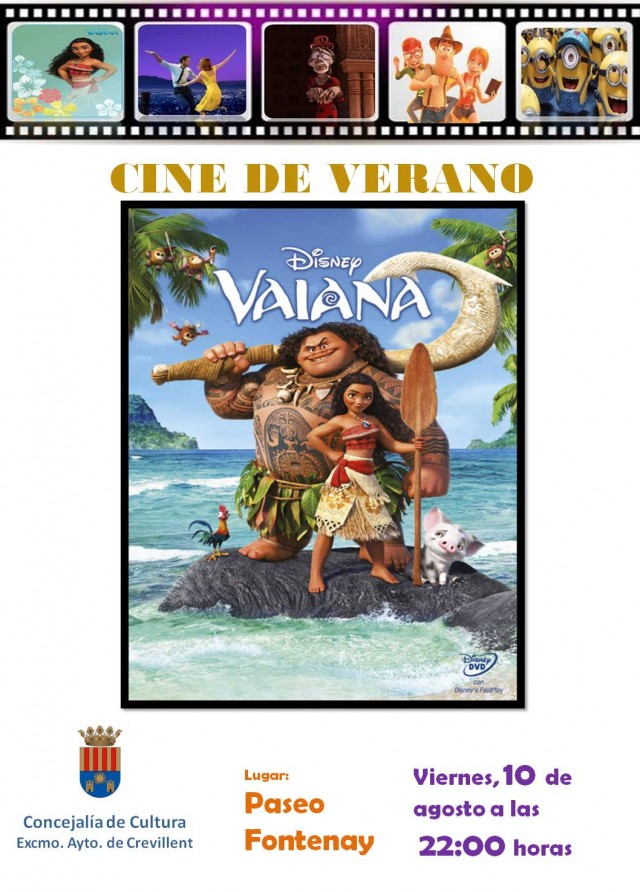 CINE DE VERANO: VAIANA