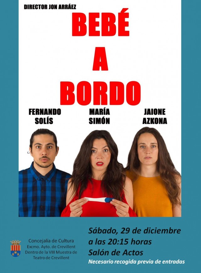 REPRESENTACIÓN TEATRAL “BEBÉ A BORDO”, A CARGO DE LA COMPAÑÍA MALKOA.