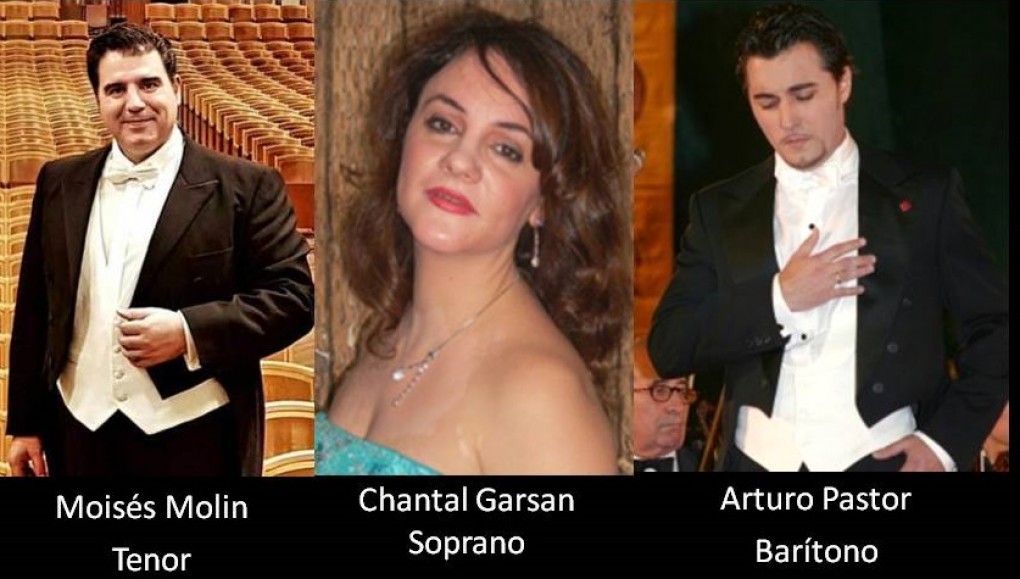 CONCERT LÍRIC A CÀRREC D'ARTURO PASTOR, CHANTAL GARSAN, MOISÉS MOLET I MANUEL VALENCIA.