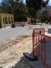 El Ayuntamiento ejecuta la ordenación tráfico en el sector del vial del Parc Nou y Paseo Arbrets.