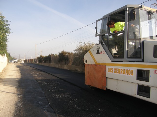 El lunes se inicia el asfaltado de diversas calles de la población
