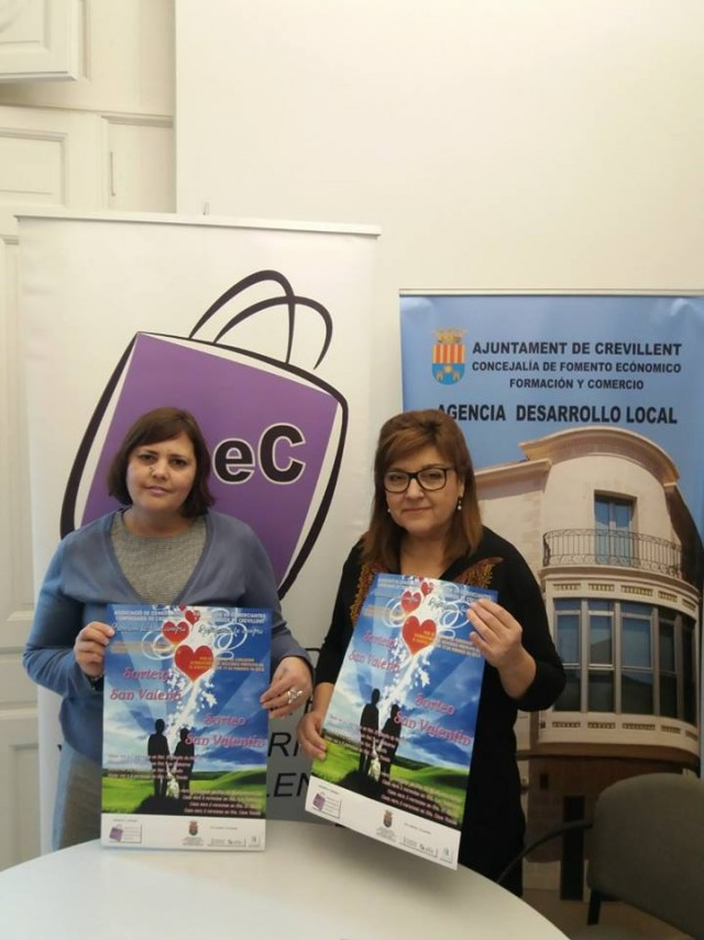 La Concejalía de Comercio y la Asociación de Comerciantes presentan la campaña de San Valentín