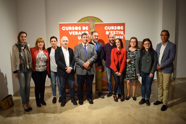 La Universidad Miguel Hernández presenta los cursos de verano 2018, impartiéndose dos en Crevillent