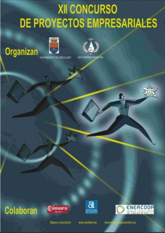El Ayuntamiento y el IES Canónigo Manchón convocan el XII Concurso de Proyectos Empresariales