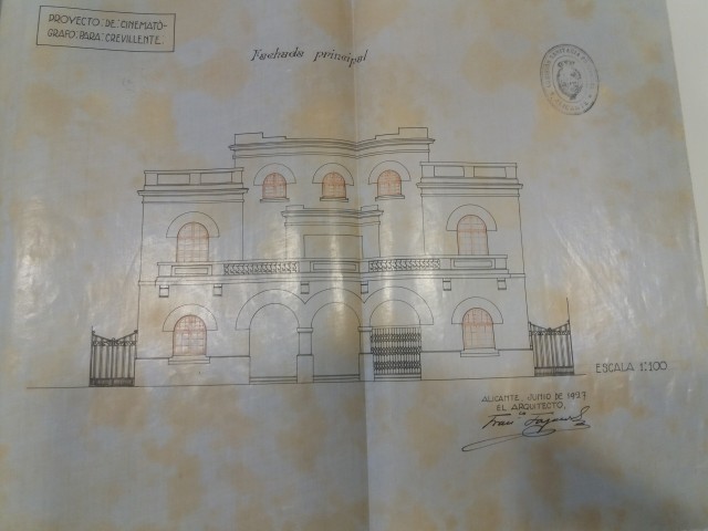 El proyecto de construcción del “Cine Iris” ha sido seleccionado como Documento Destacado del mes de Junio por el Archivo Municipal “Clara Campoamor”
