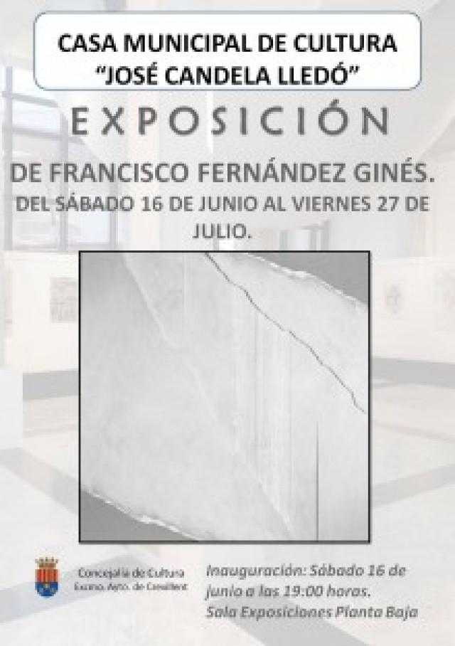 La Casa Municipal de Cultura presenta este sábado la exposición de fotografías de Francisco Fernández Ginés