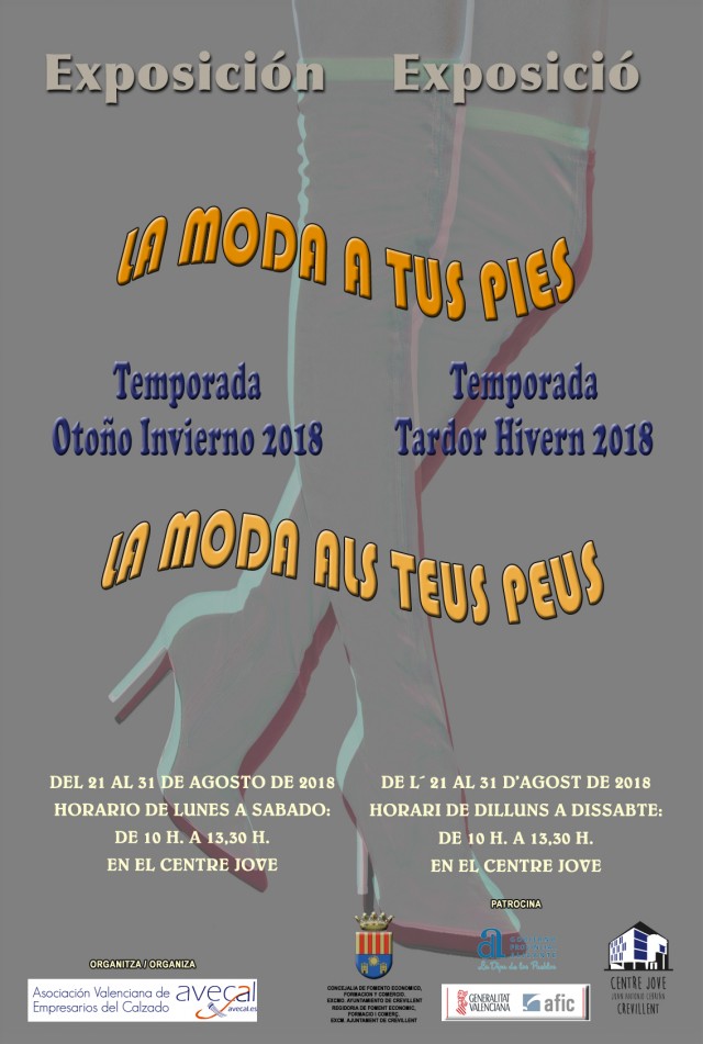 La exposición ‘La moda a tus pies’ llega de nuevo al Centre Jove con la representación de 37 empresas del sector del calzado