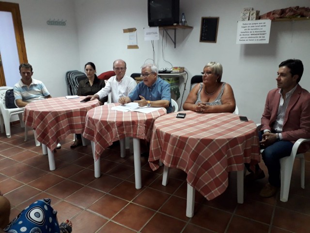 El Alcalde se reúne con los vecinos del barrio de La Estación para recibir propuesta e informar de las próximas actuaciones