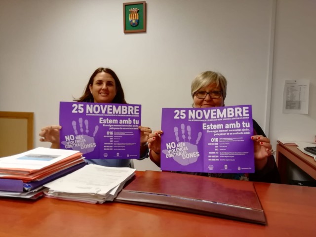La Concejalía de Igualdad organiza varias actividades en la Plaza del Ayuntamiento el día 23 en conmemoración al Día Internacional Contra la Violencia de Género