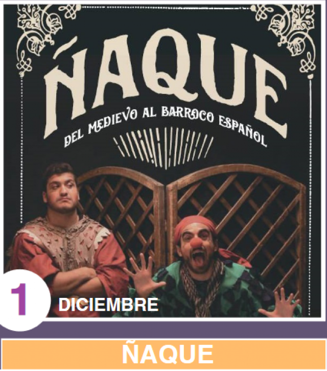 La Casa de Municipal de Cultura acogerá el sábado la obra de teatro “Ñaque”