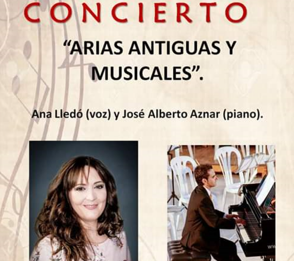 La Casa Municipal de Cultura acoge el viernes el concierto “Arias Antiguas y Musicales”