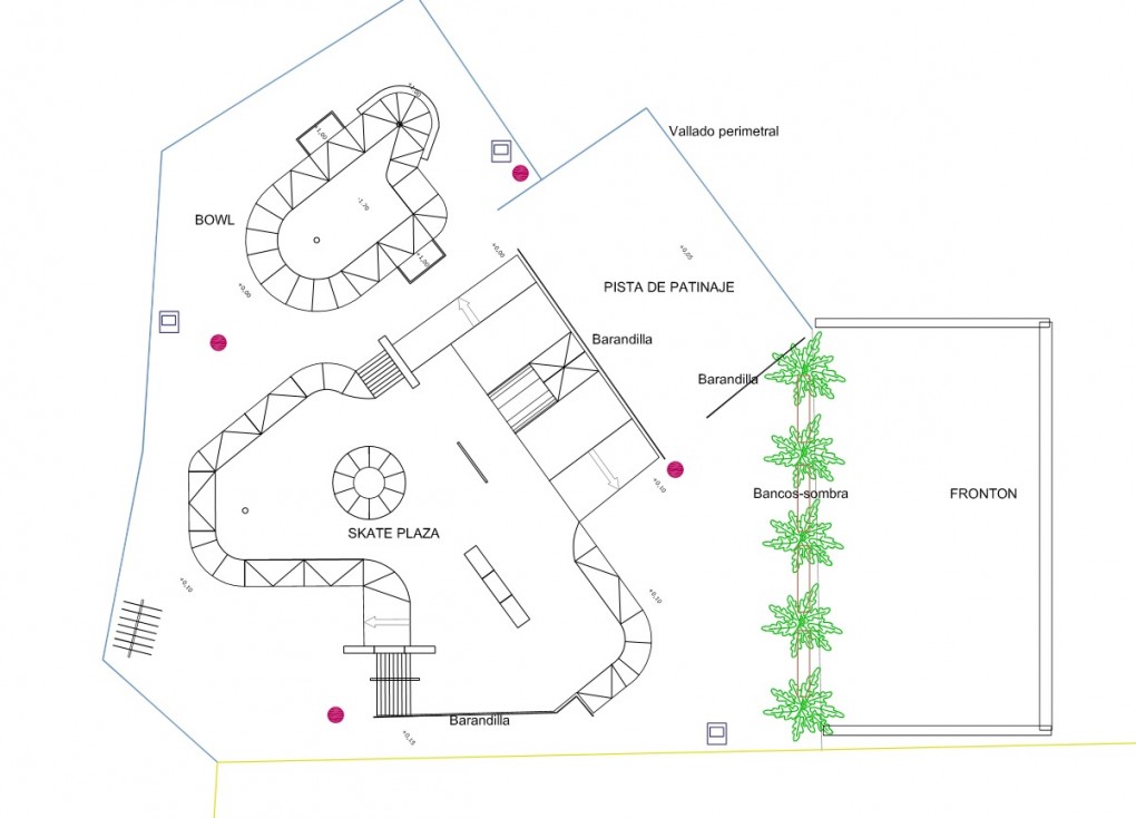 El Ayuntamiento saca a contratación las obras de un Skateplaza, una pista para la práctica del skateboard y el patinaje