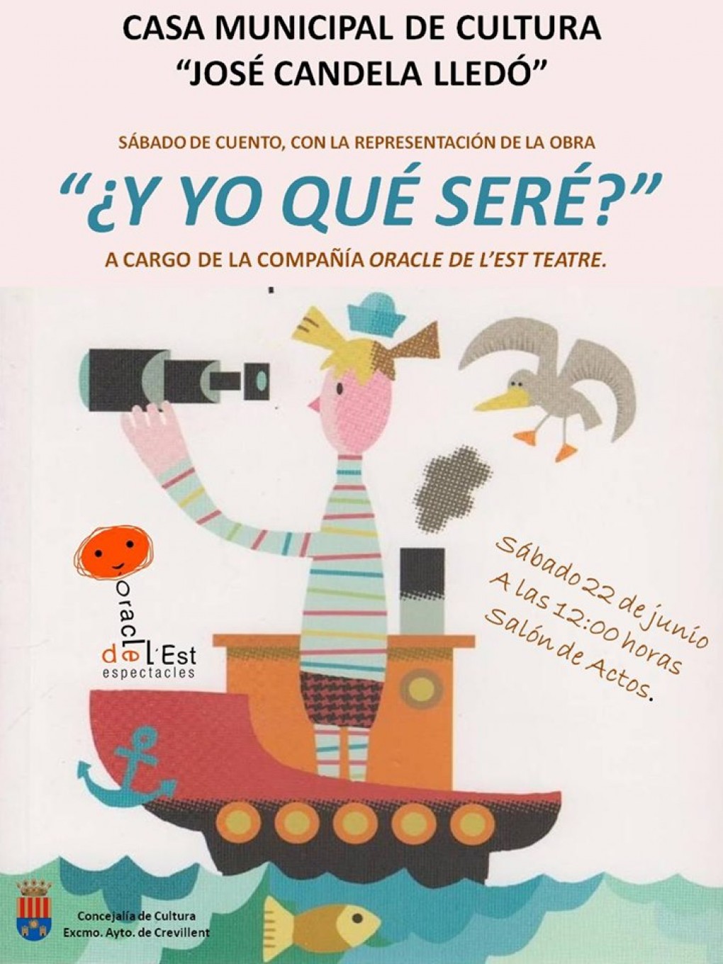 La Casa Municipal de Cultura acoge la actividad “Sábado de Cuento”, con la representación de “I jo qué seré?”