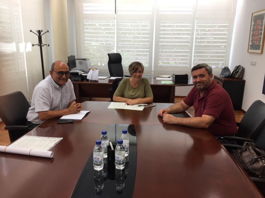 El Alcalde y el Concejal de Cultura se reúnen con la Secretaria Autonómica de Cultura