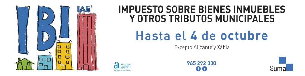 El Ayuntamiento ha comenzado a realizar el cobro de los impuestos del IBI, IAE y la Tasa de Recogida de Residuos Sólidos Urbanos