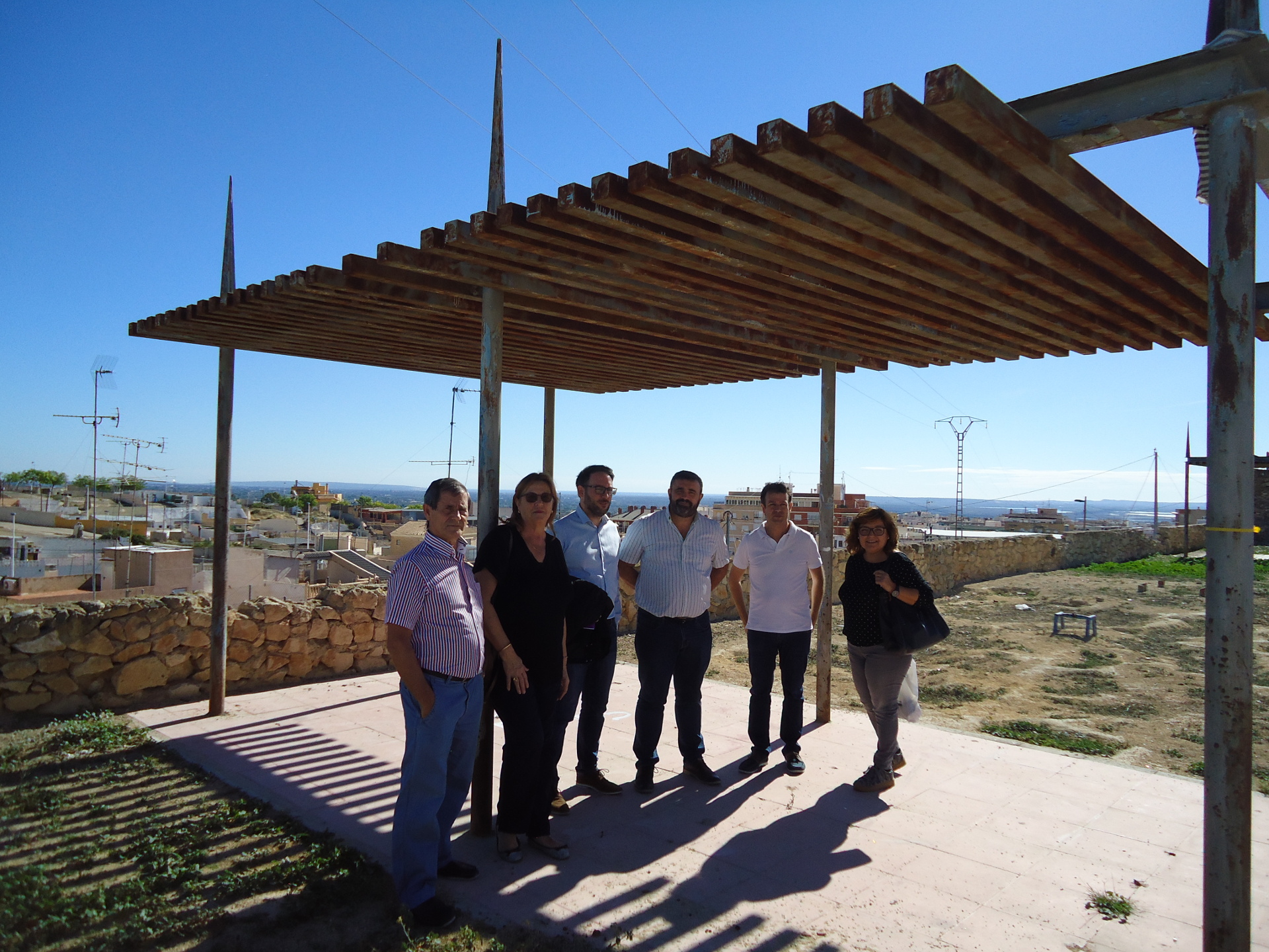 Visita grupos políticos zona norte de Crevillent 1
