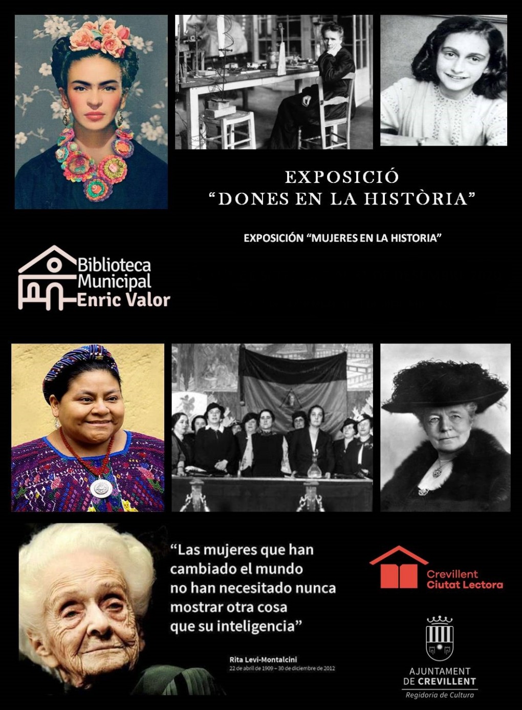 EXPOSICIÓN “MUJERES EN LA HISTORIA”.