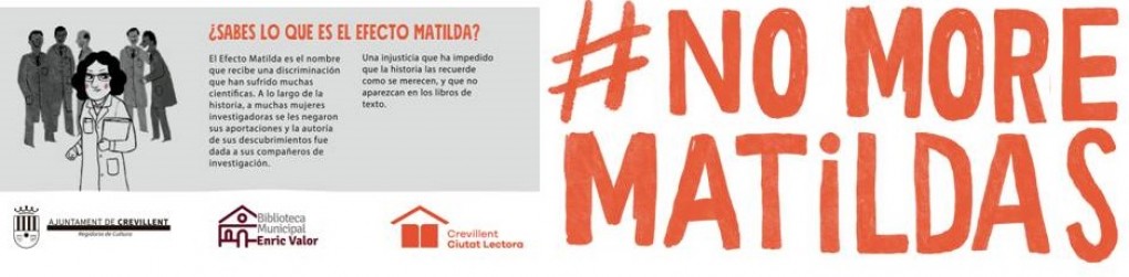 EXPOSICIÓN “ #NO MORE MATILDAS”.