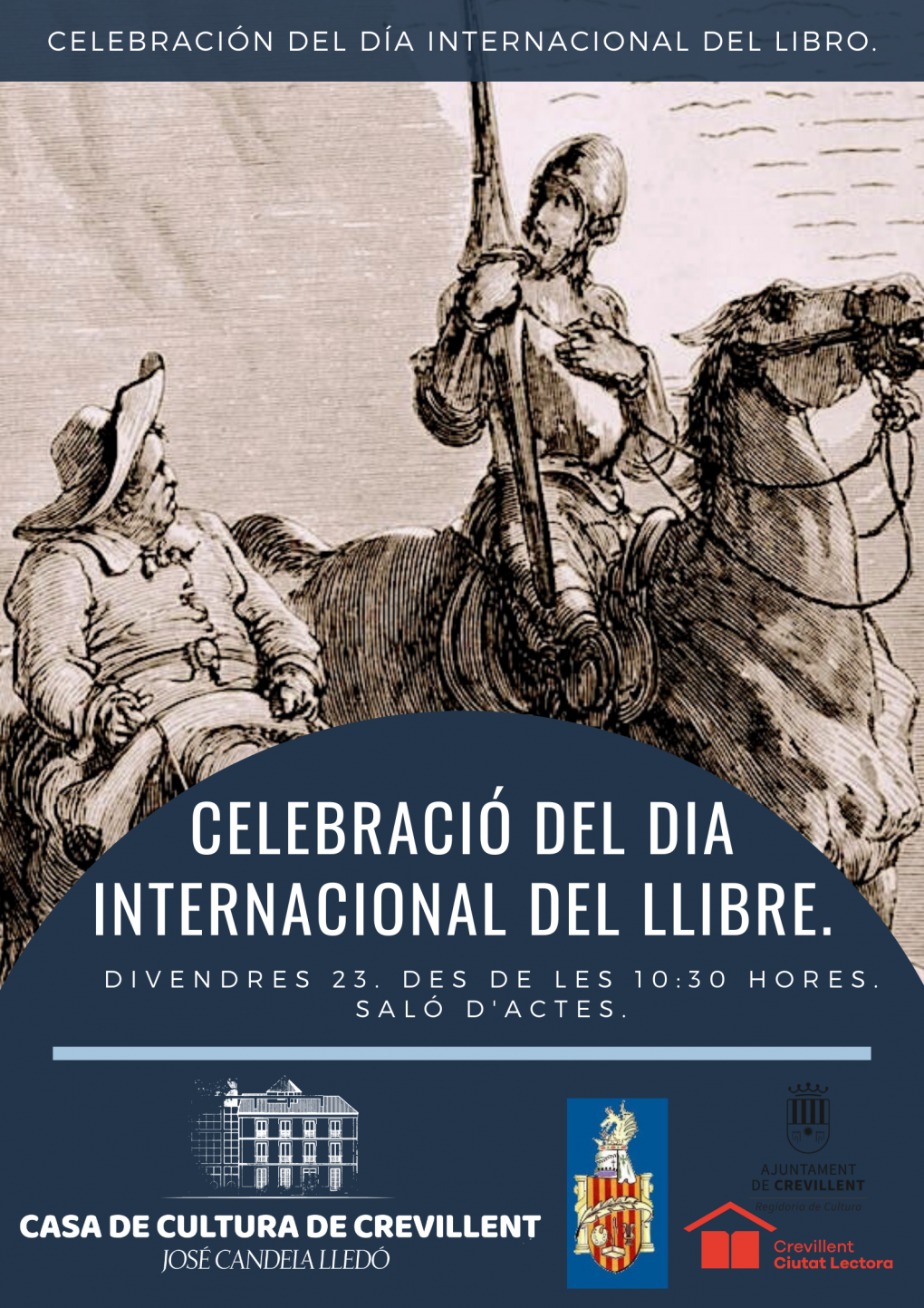 CELEBRACIÓN DEL DÍA INTERNACIONAL DEL LIBRO.