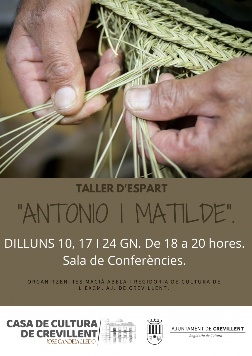 TALLER D'ESPART “ANTONIO I MATILDE”.
