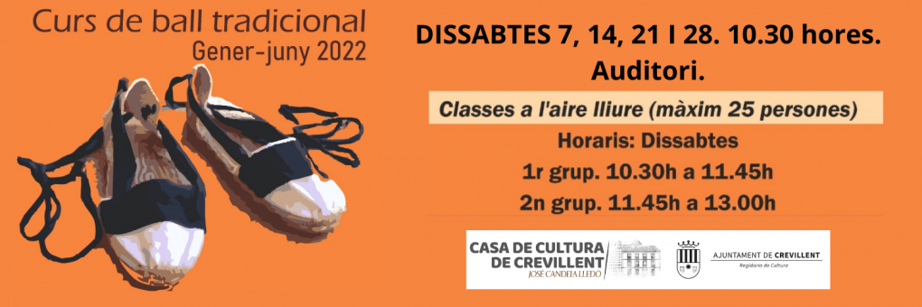 CURS DE BALL TRADICIONAL, A CÀRREC DE MIQUEL-ÀNGEL FLORES ABAT.