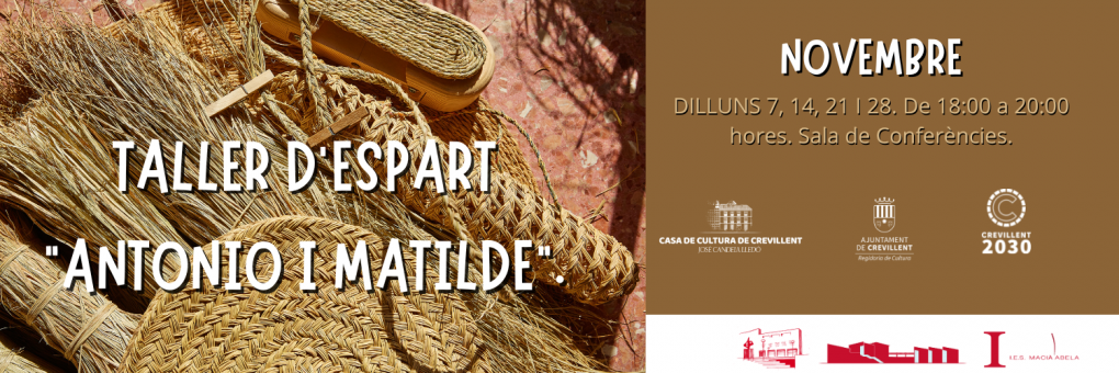 TALLER D'ESPART “ANTONIO I MATILDE”.