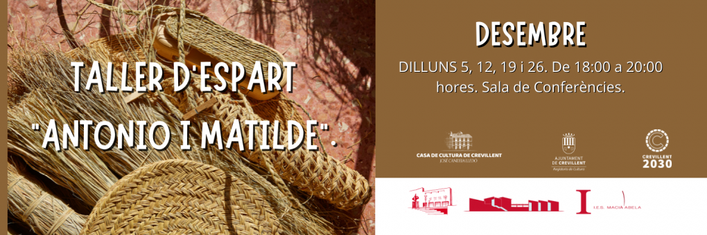 TALLER D’ESPART “ANTONIO I MATILDE”.