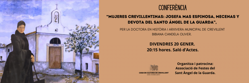 CONFERÈNCIA “MUJERES CREVILLENTINAS"