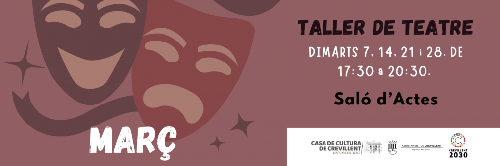 TALLER DE TEATRE.