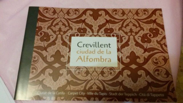 El Ayuntamiento de crevillent sigue promocionando la marca: “Crevillent, ciudad de la alfombra”