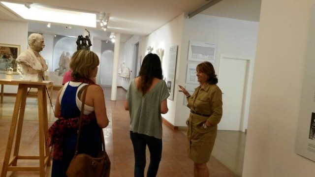 La Directora Técnica del MUBAG visita en Crevillent   los museos Benlliure  y  Semana Santa