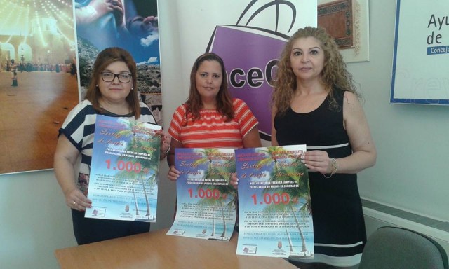 La Concejalía de Comercio colabora con la Asociación de Comerciantes ACEC en el sorteo de verano de 1.000€