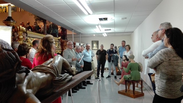 Iniciada la restauración de 6 imágenes y grupos escultóricos de Semana Santa a través de un convenio del Ayuntamiento y la Federación, con financiación municipal