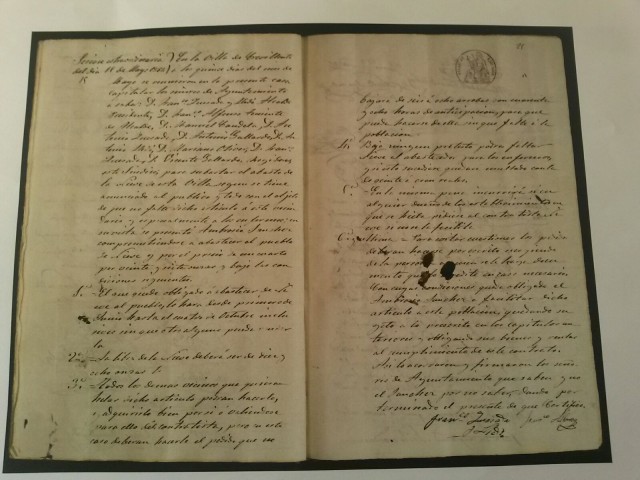 EL Archivo Municipal “Clara Campoamor” destaca “La subasta de nieve efectuada en 1864” como documento del mes de febrero