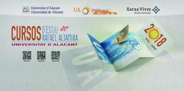 Crevillent será sede de uno de los “Cursos de Verano Rafael Altamira” organizados por la Universidad de Alicante