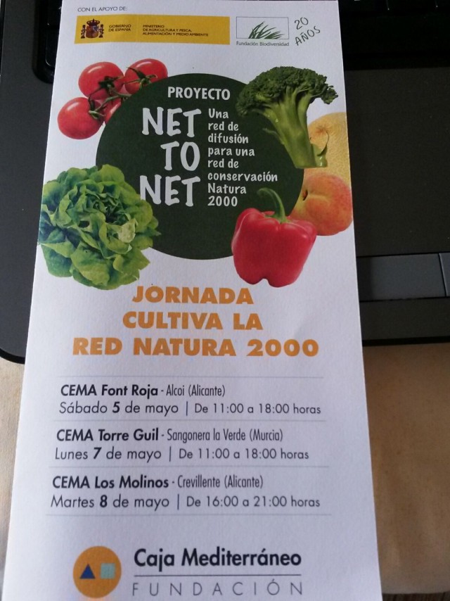 El CEMA Los Molinos de Crevillent acoge la jornada “Cultiva la Red Natura 2000”