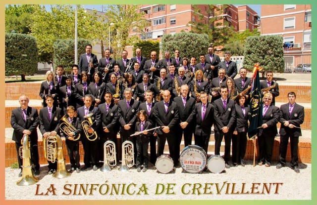 La Sinfónica de Crevillent actuará en directo este sábado en la Plaza de la Comunidad Valenciana