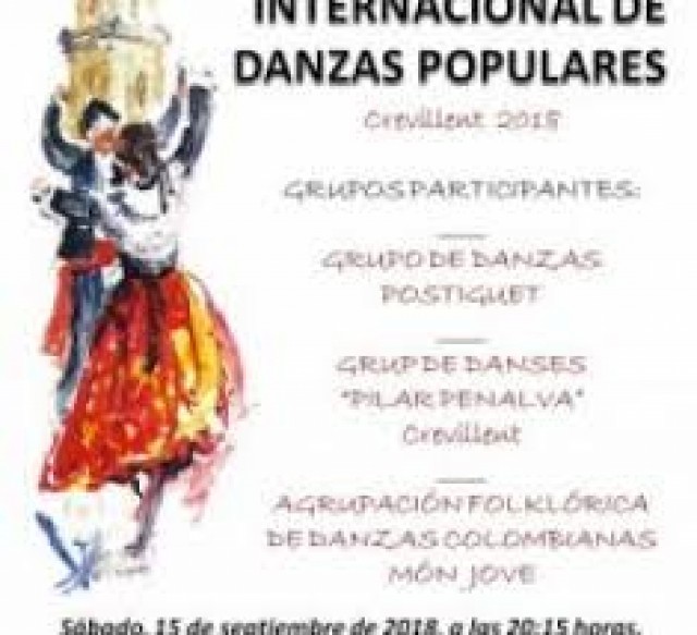 El Auditorio Municipal acoge la XXXIV edición del Festival Internacional de Danzas Populares de Crevillent