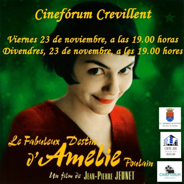 El Centre Jove acoge una nueva sesión de Cinefórum Crevillent con la visualización de Amélie
