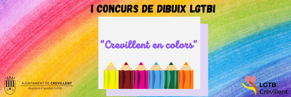 “Crevillent en colors”, el nou concurs de dibuix per a fomentar el respecte a la diversitat familiar