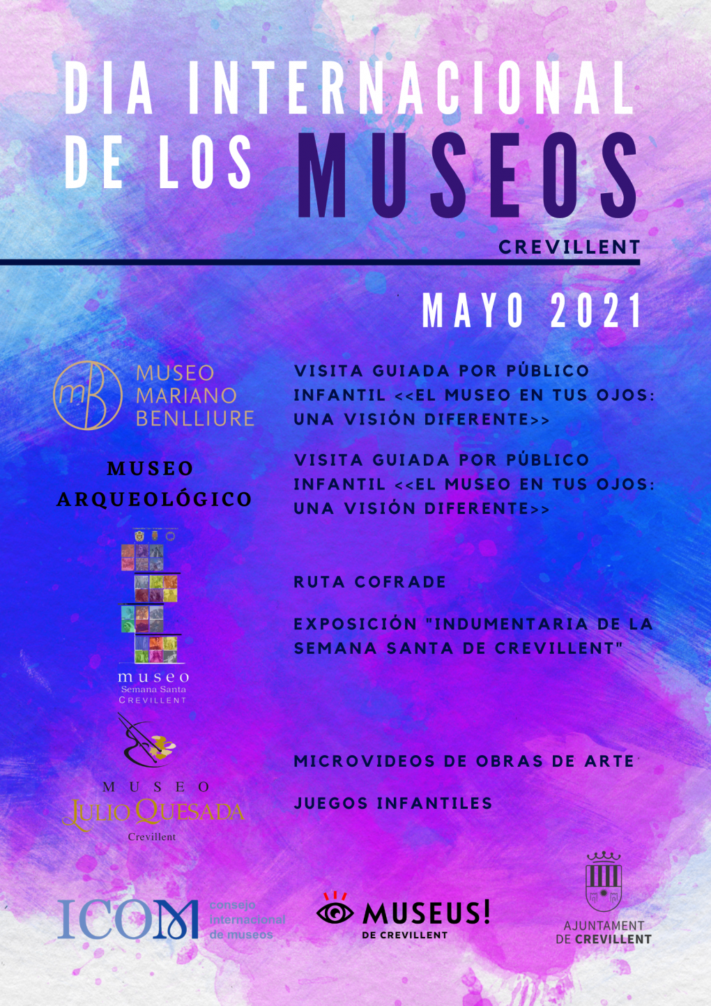 Els museus de Crevillent se sumen a la celebració del Dia Internacional dels Museus