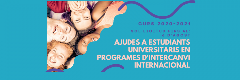 Ja es poden sol·licitar les ajudes a estudiants universitaris amb beques en programes d'intercanvi internacional