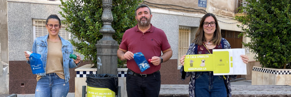 “Fes-ho desaparéixer”, la nova campanya de l'Ajuntament per a mantindre nets els carrers de Crevillent