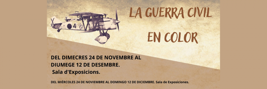 La Casa de Cultura de Crevillent acull l'exposició “La Guerra Civil en Color”