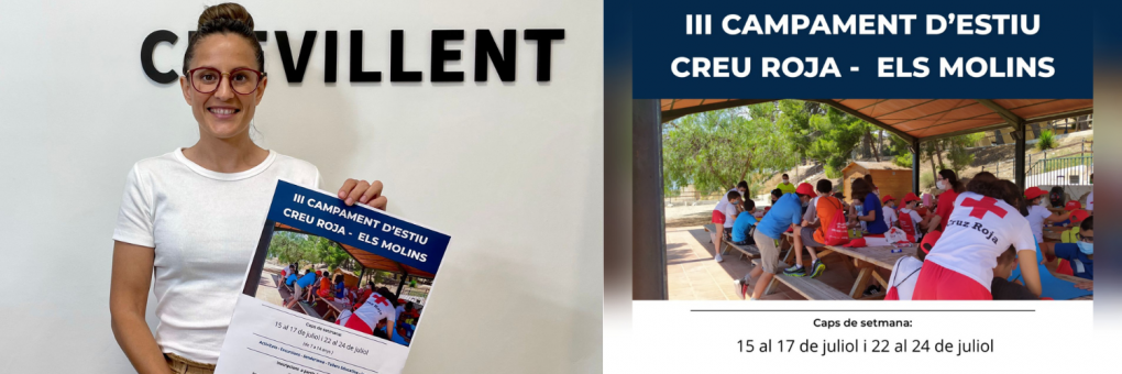 Els Molins acullen la tercera edició dels Campaments Creu Roja per als xiquets i xiquetes de Crevillent