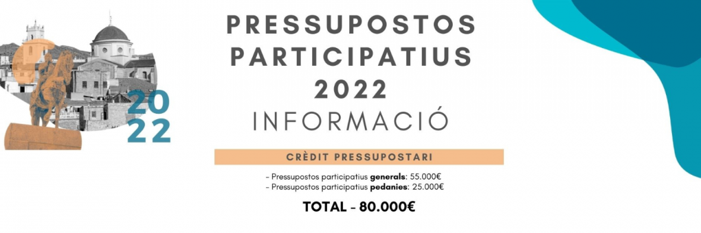 Els pressupostos participatius de 2022 invertiran 80.000 euros a Crevillent