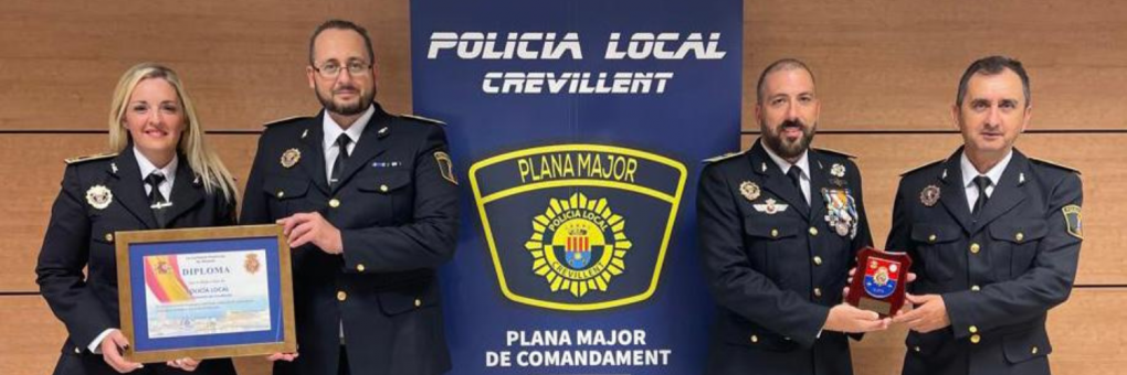 La Policia Local de Crevillent doblement guardonada en els actes del Dia de la Policia Nacional