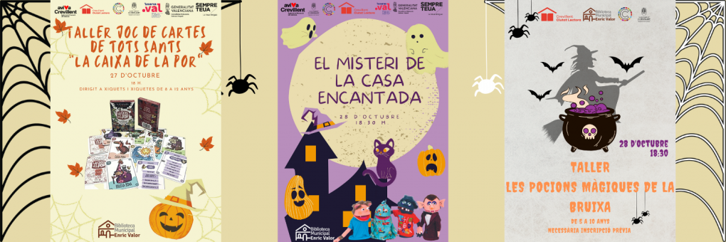 Tots Sants arriba a la Biblioteca Municipal de Crevillent en forma de diverses activitats